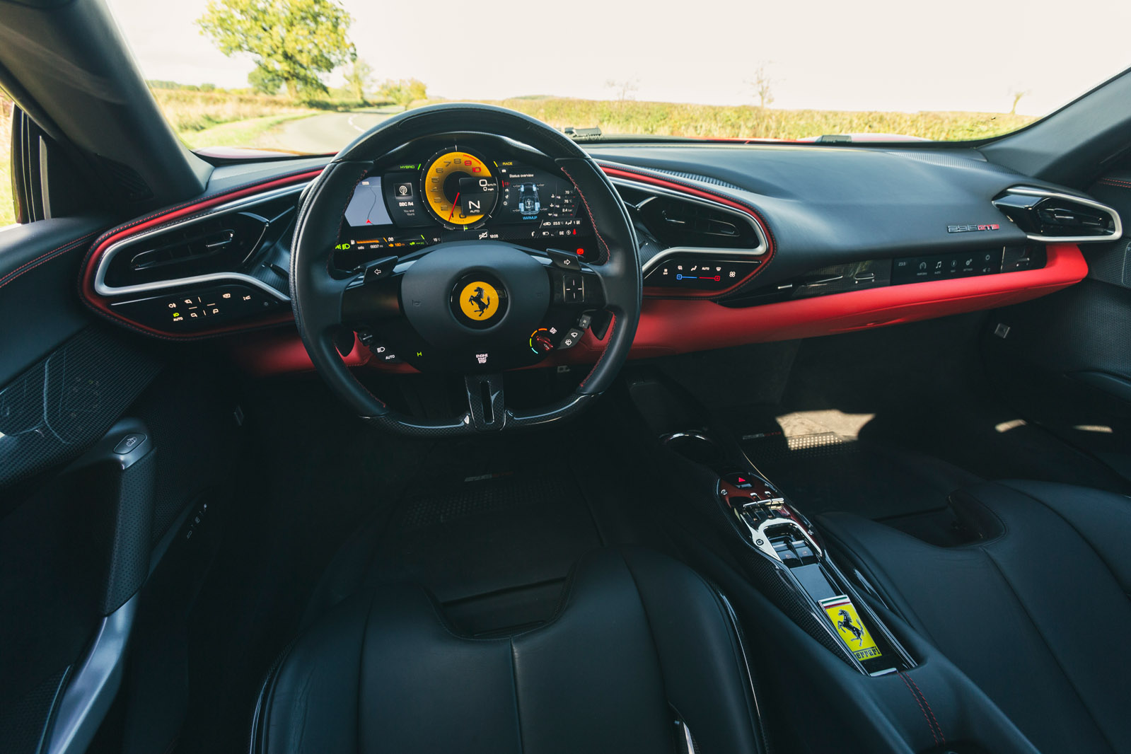 09 Ferrari 296 GTB RT 2023 dashboard