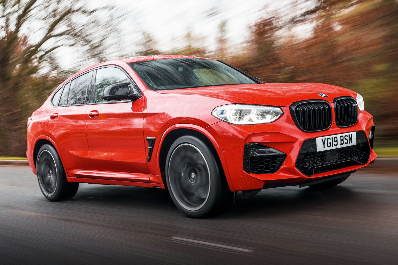 BMW X4 M Competition 2019 road test review - hero front