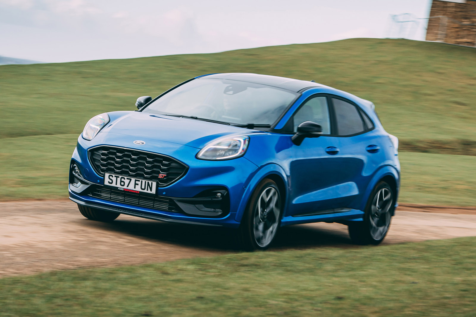 1 Ford Puma ST 2021 road test review hero front