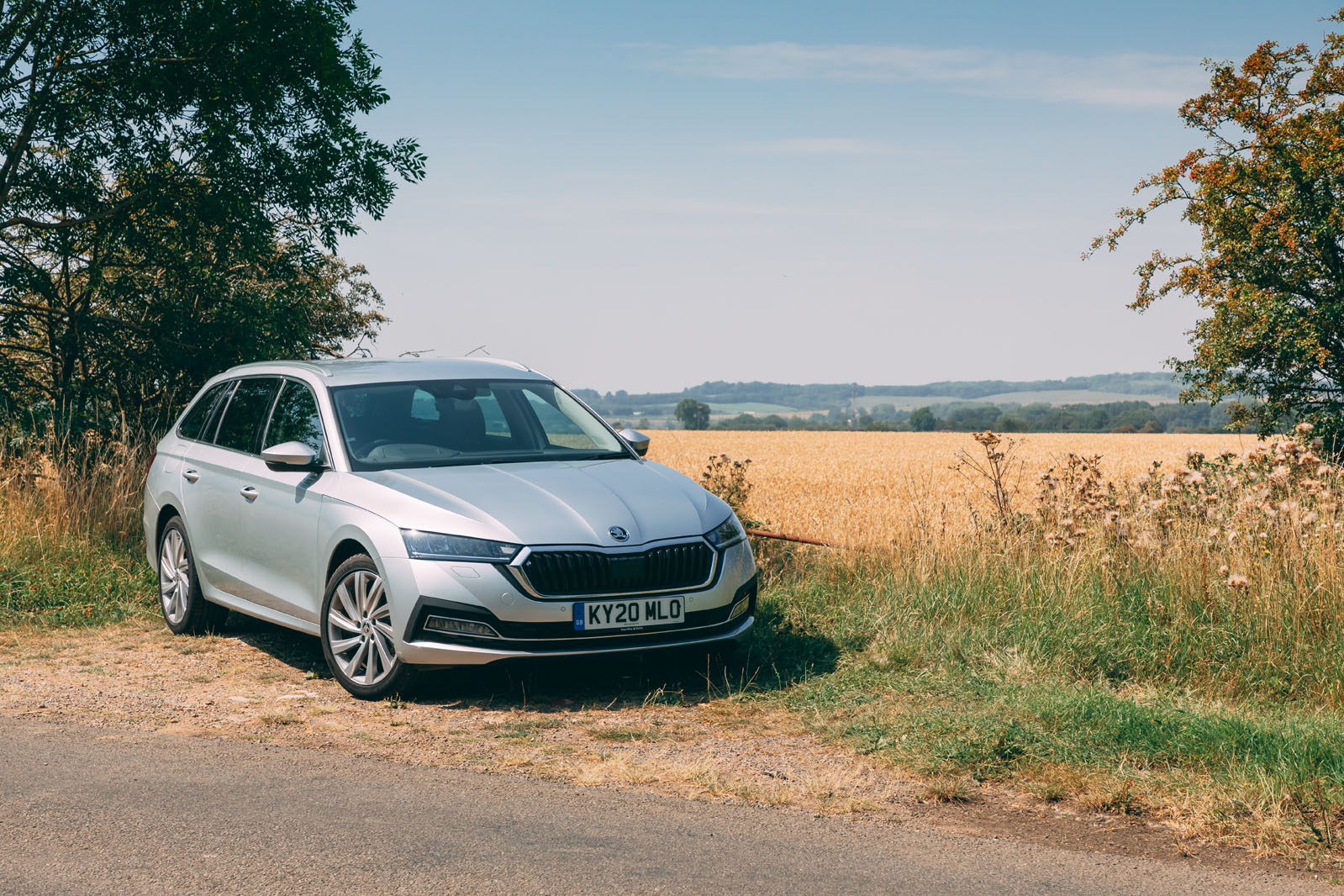 Skoda Octavia Estate 2020 road test review - static