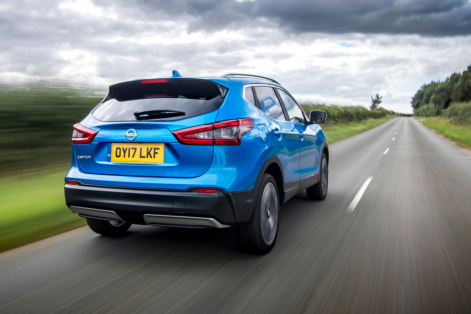 Nissan Qashqai road test review hero rear