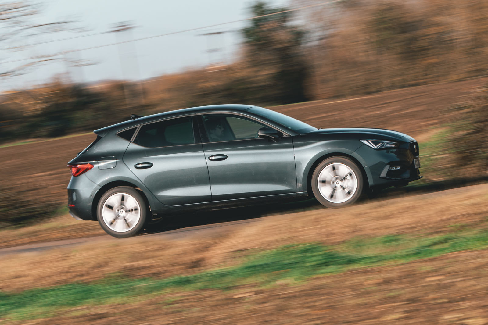 Seat Leon eHybrid 2020 road test review - hero side