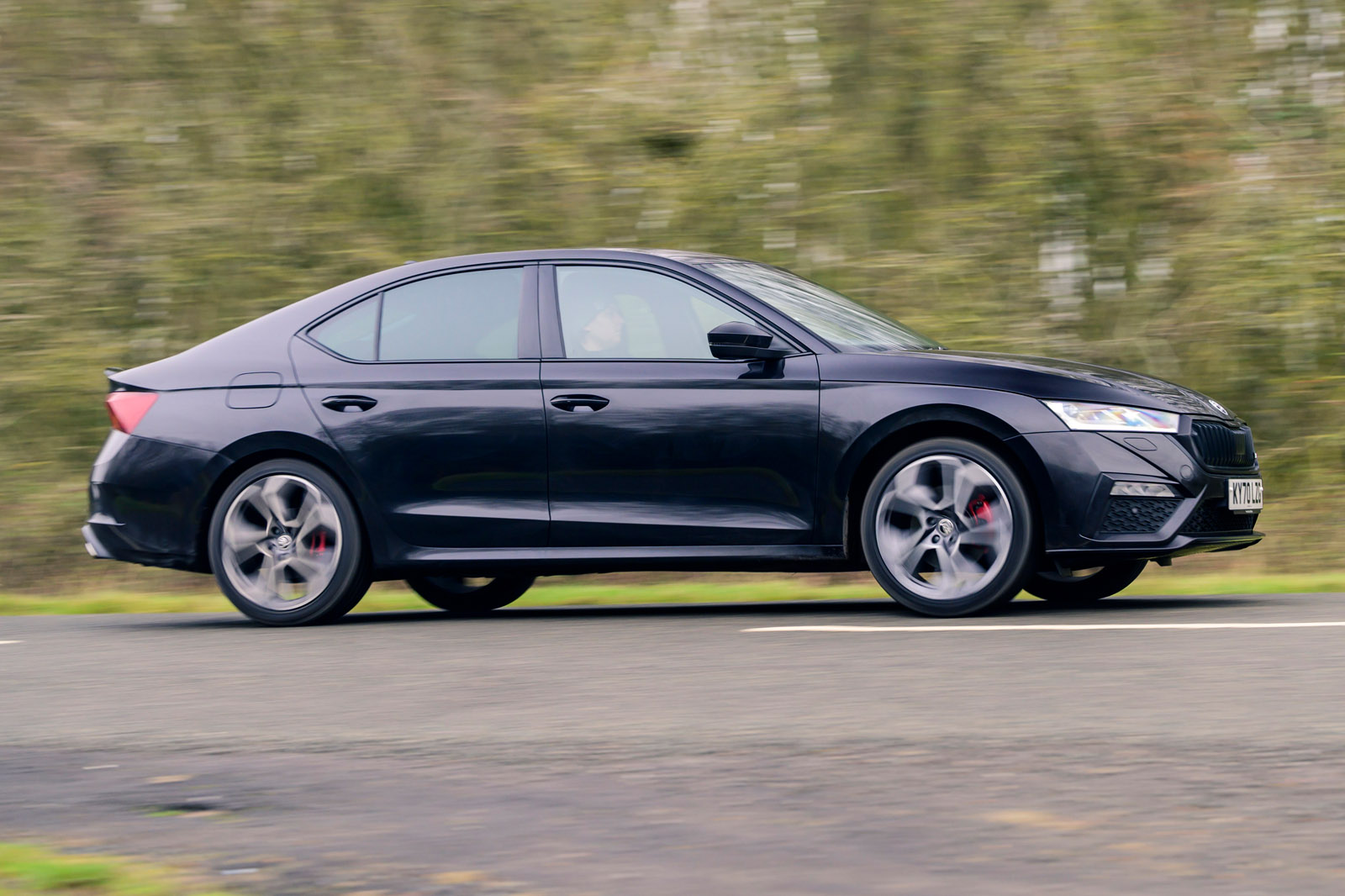 2 Skoda Octavia vRS TDI 2021 road test review hero side