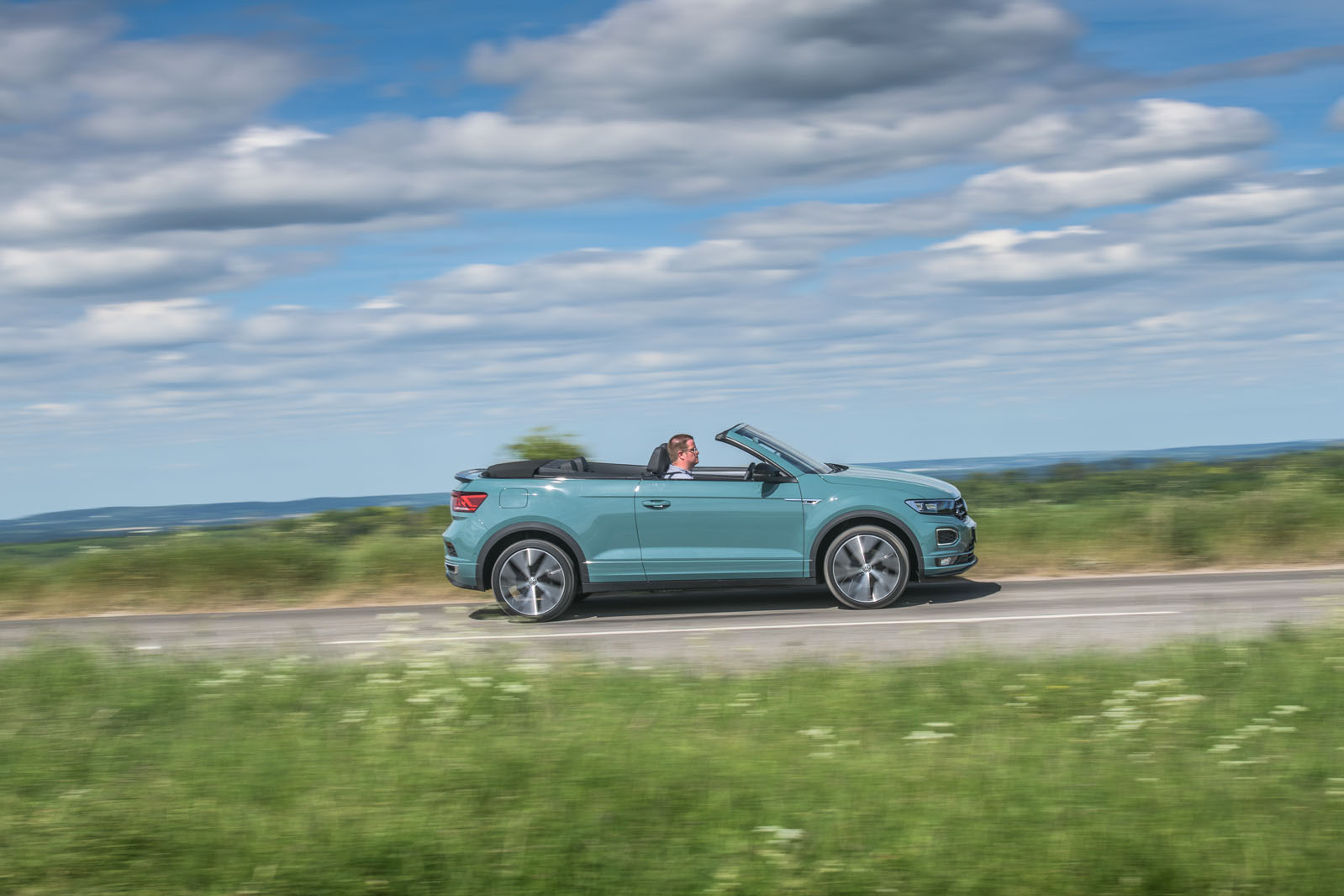 Volkswagen T-Roc Cabriolet 2020 road test review - hero side