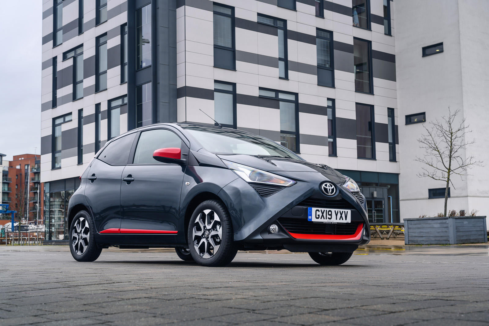 23 Toyota Aygo 2019 UK RT static front