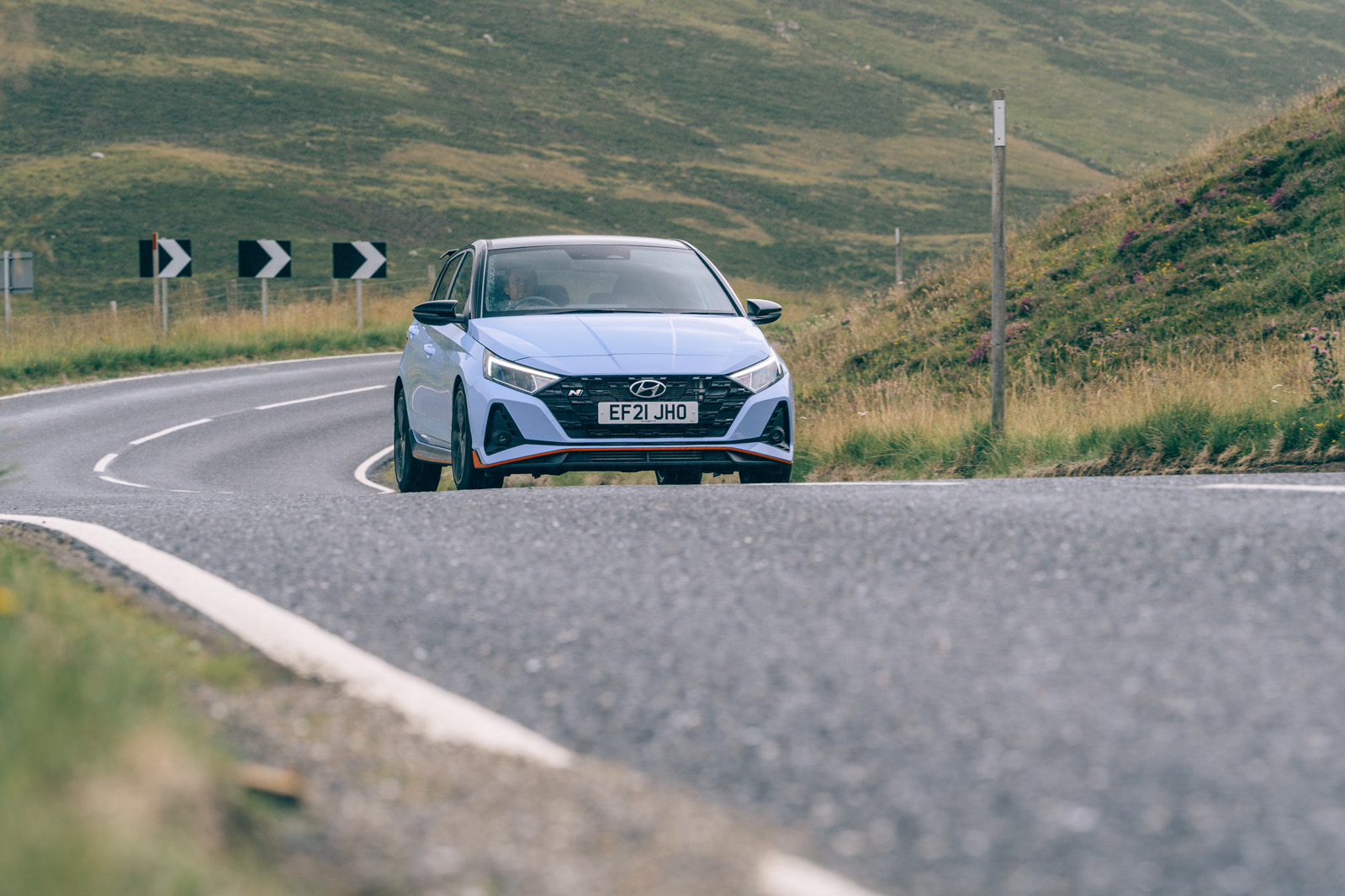 25 Hyundai i20 N 2021 RT on road front