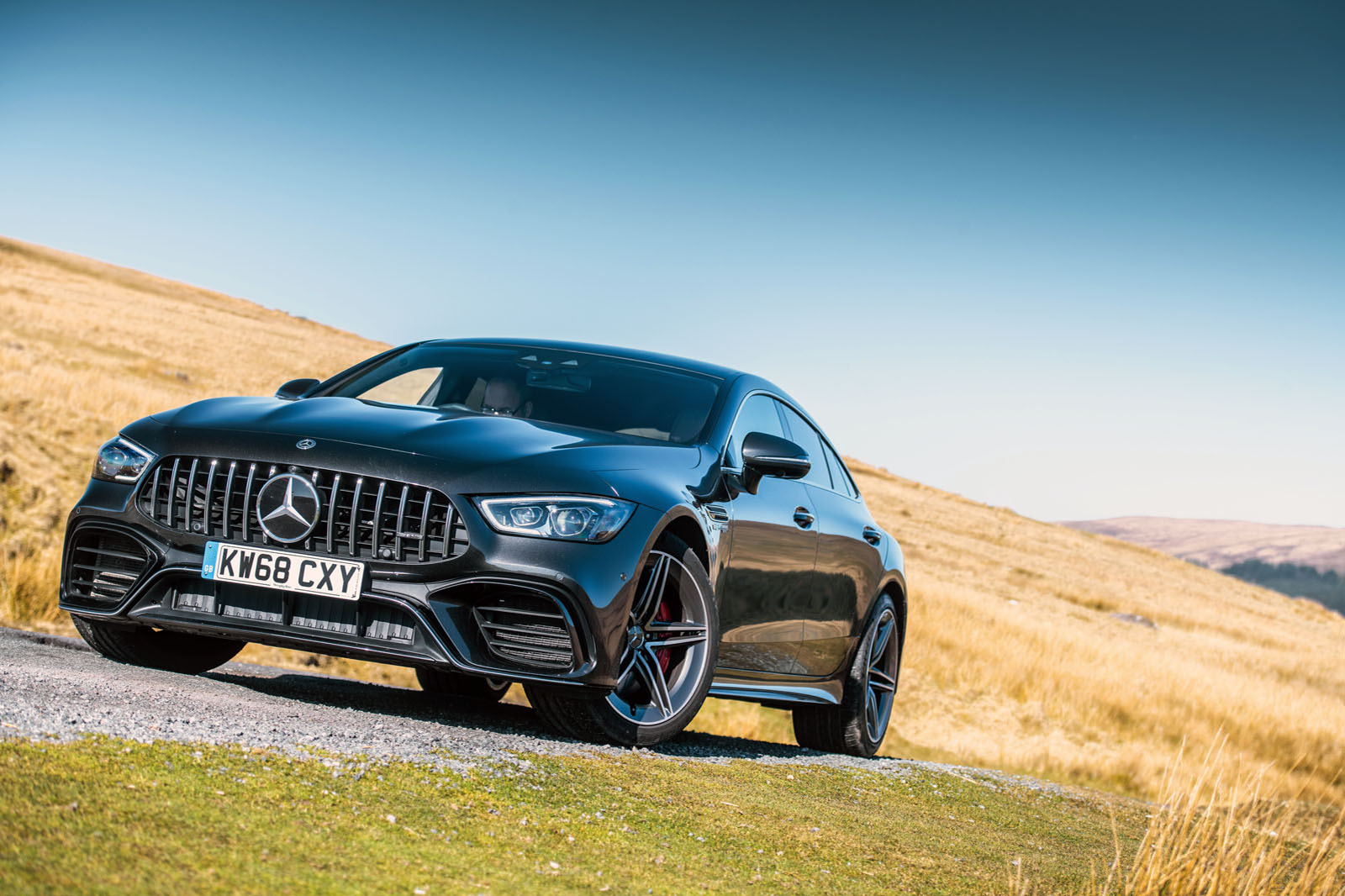 Mercedes-AMG GT four-door Coupé 2019 road test review - static