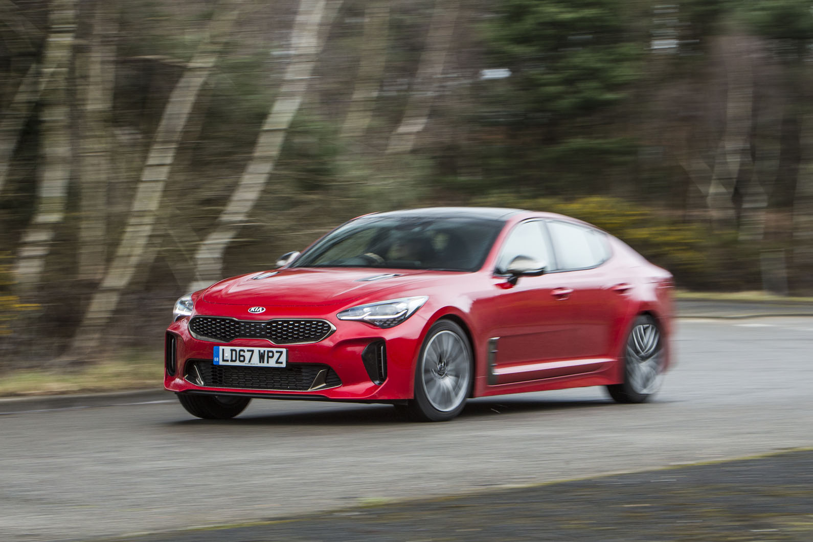 Kia Stinger GT line 2018 review cornering