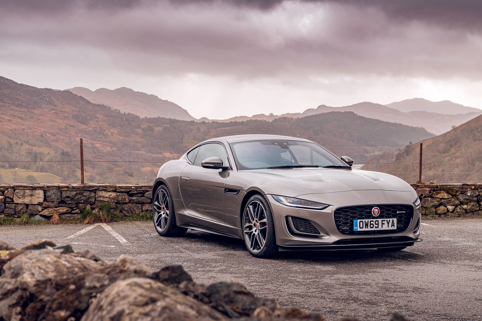 Jaguar F-Type 2020 road test review - static front