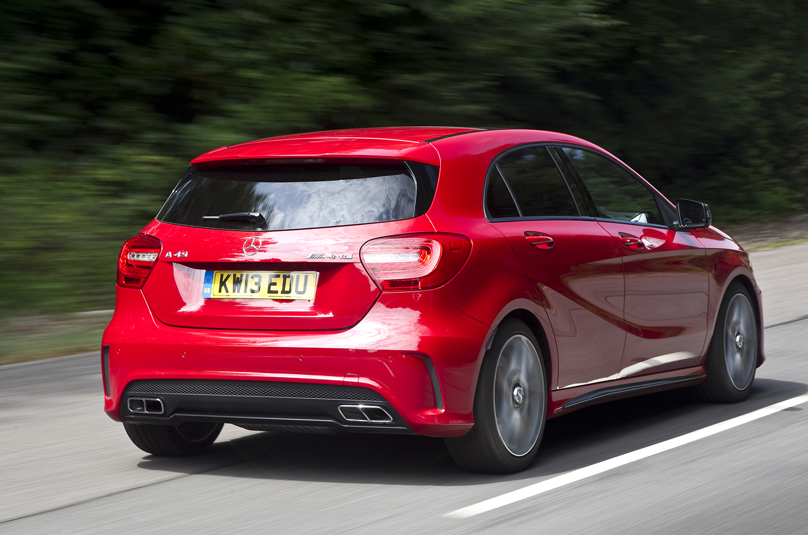 Mercedes-AMG A 45 rear quarter