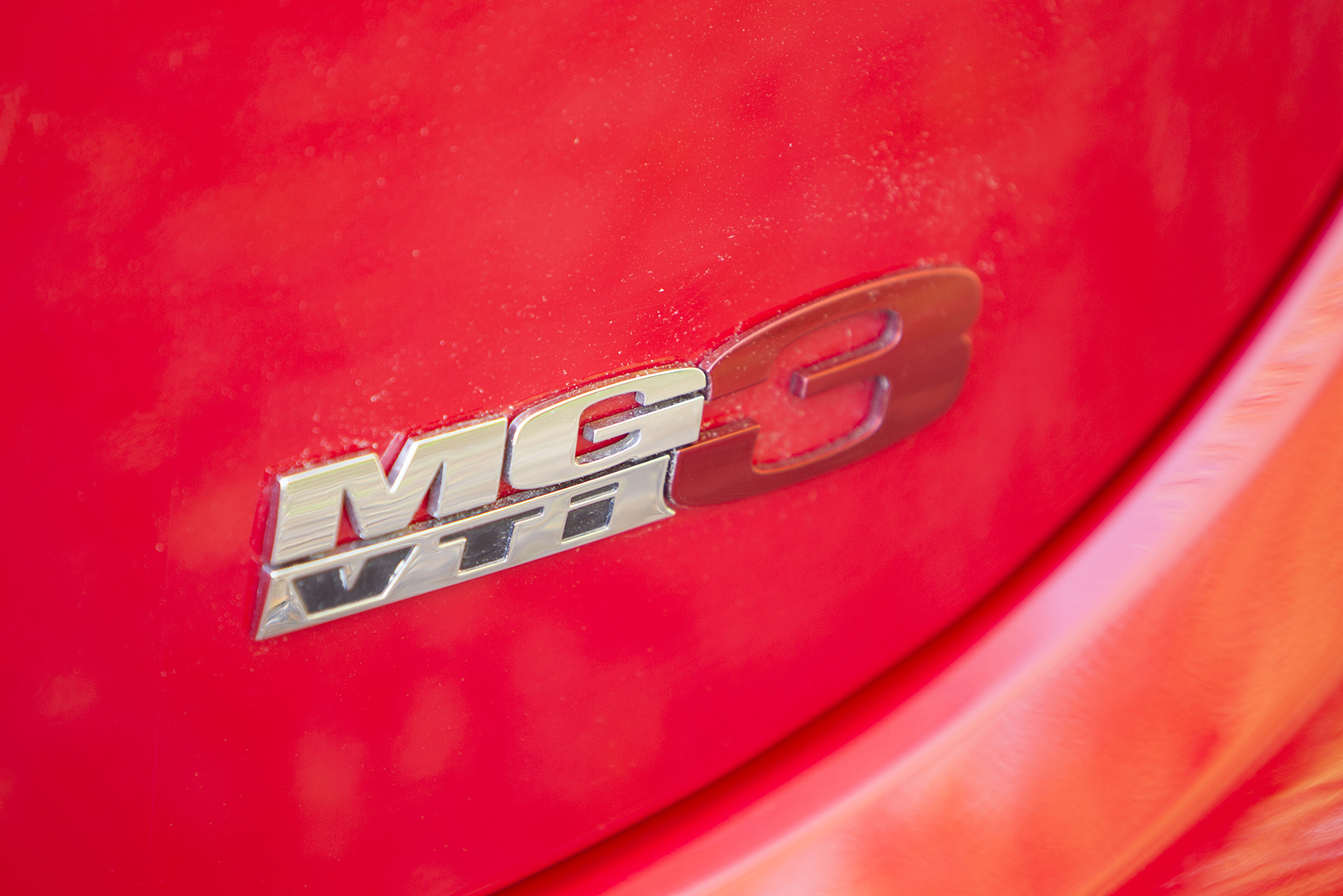 MG3 badging