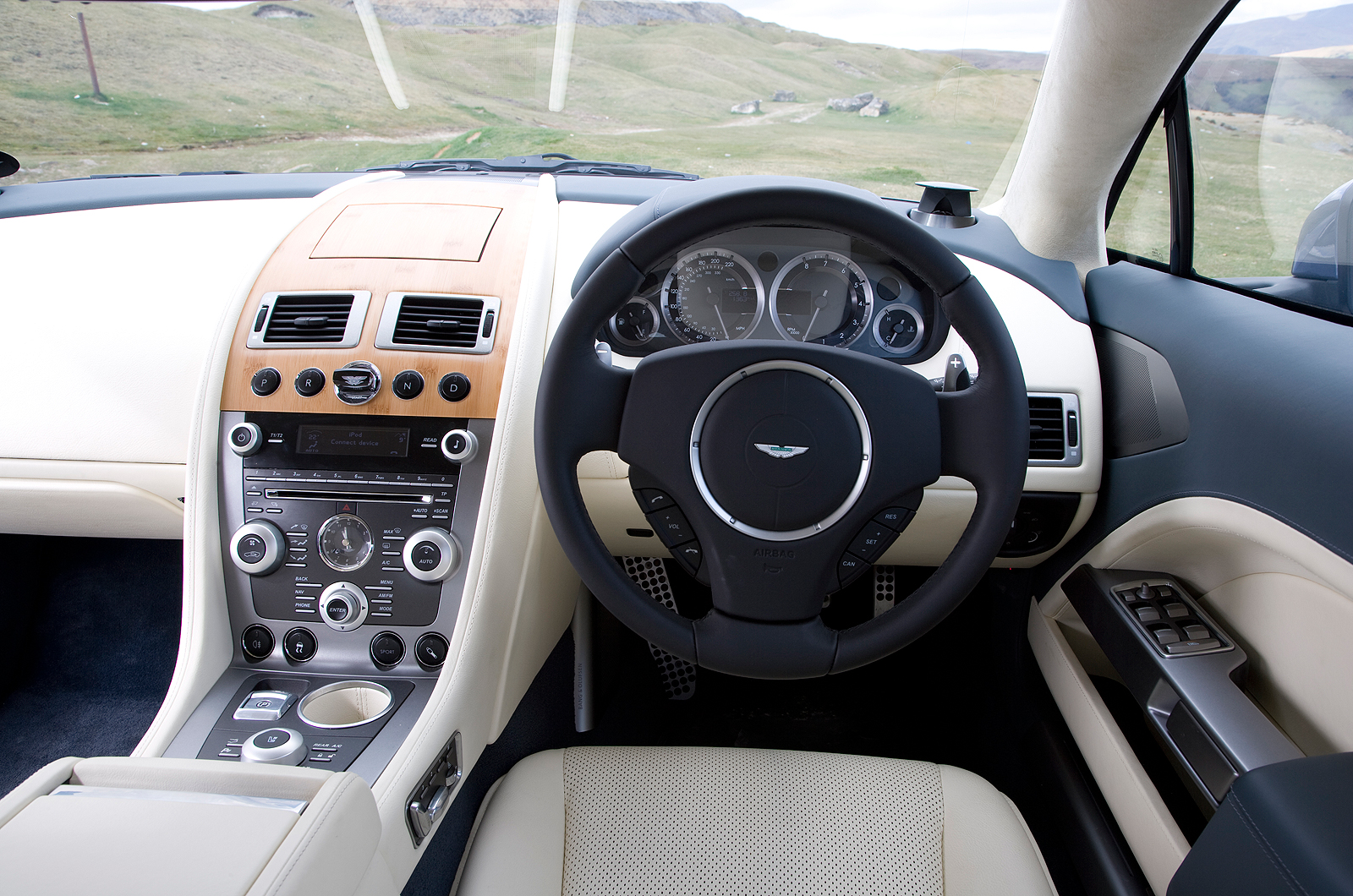 Aston Martin Rapide interior