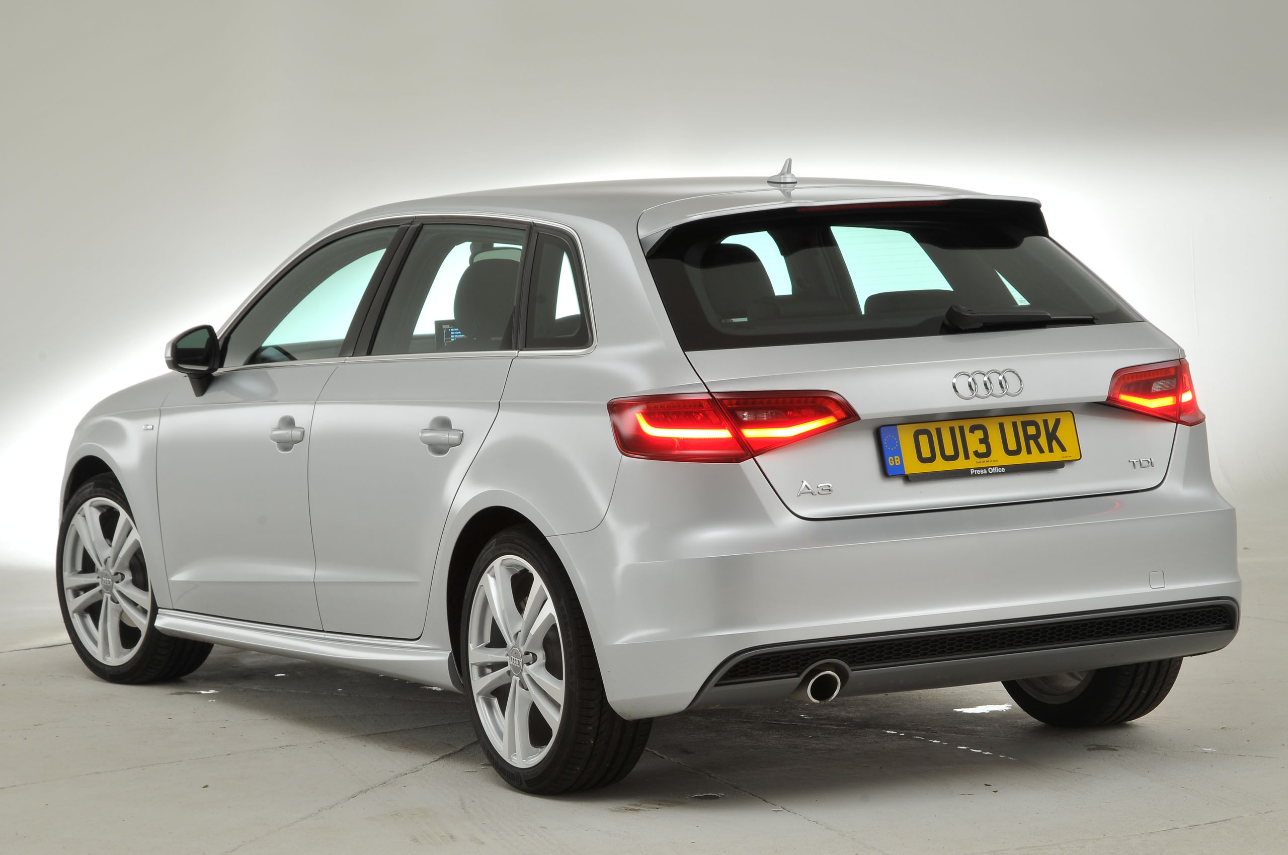 Audi A3 Sportback rear quarter