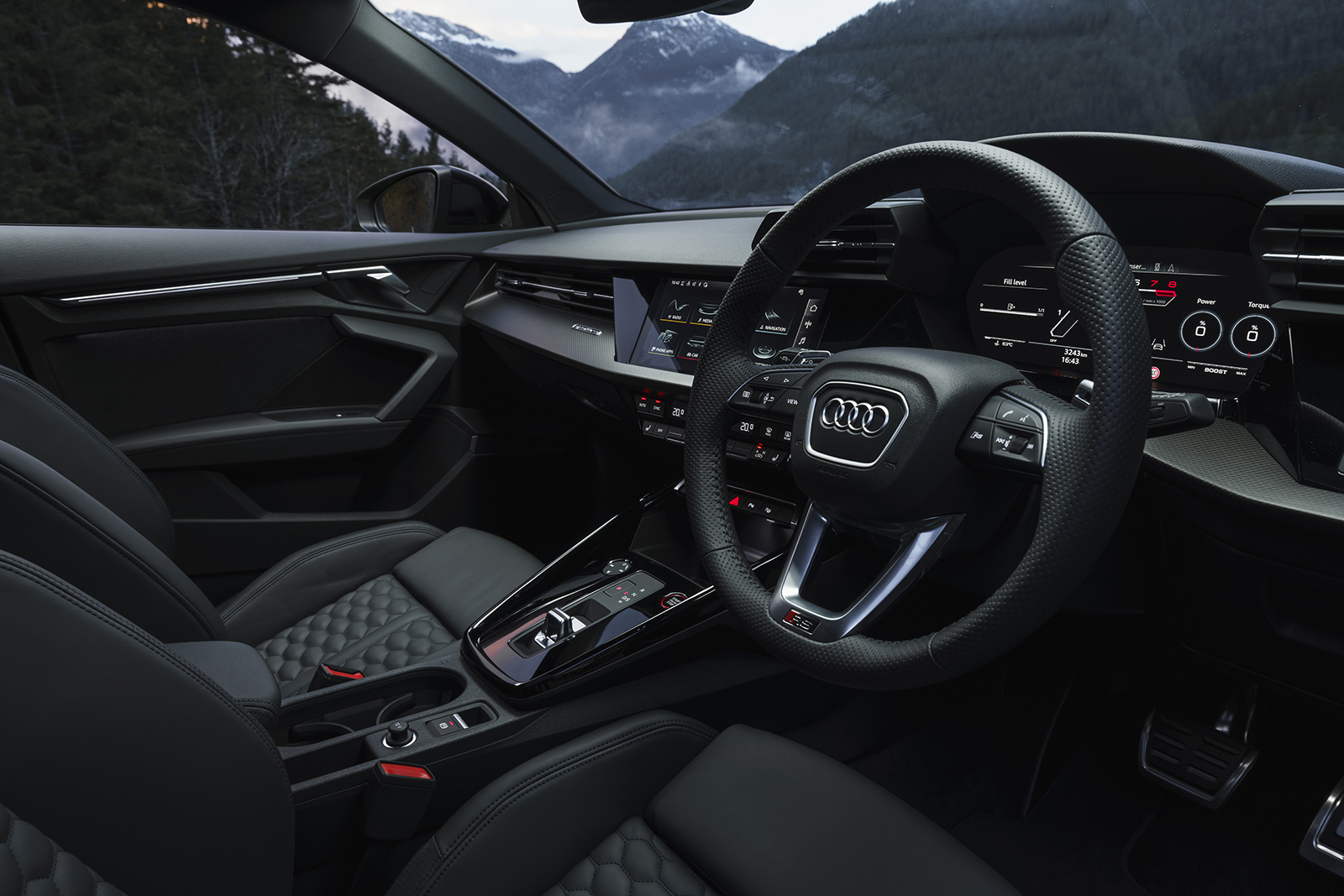 Audi RS3 interior