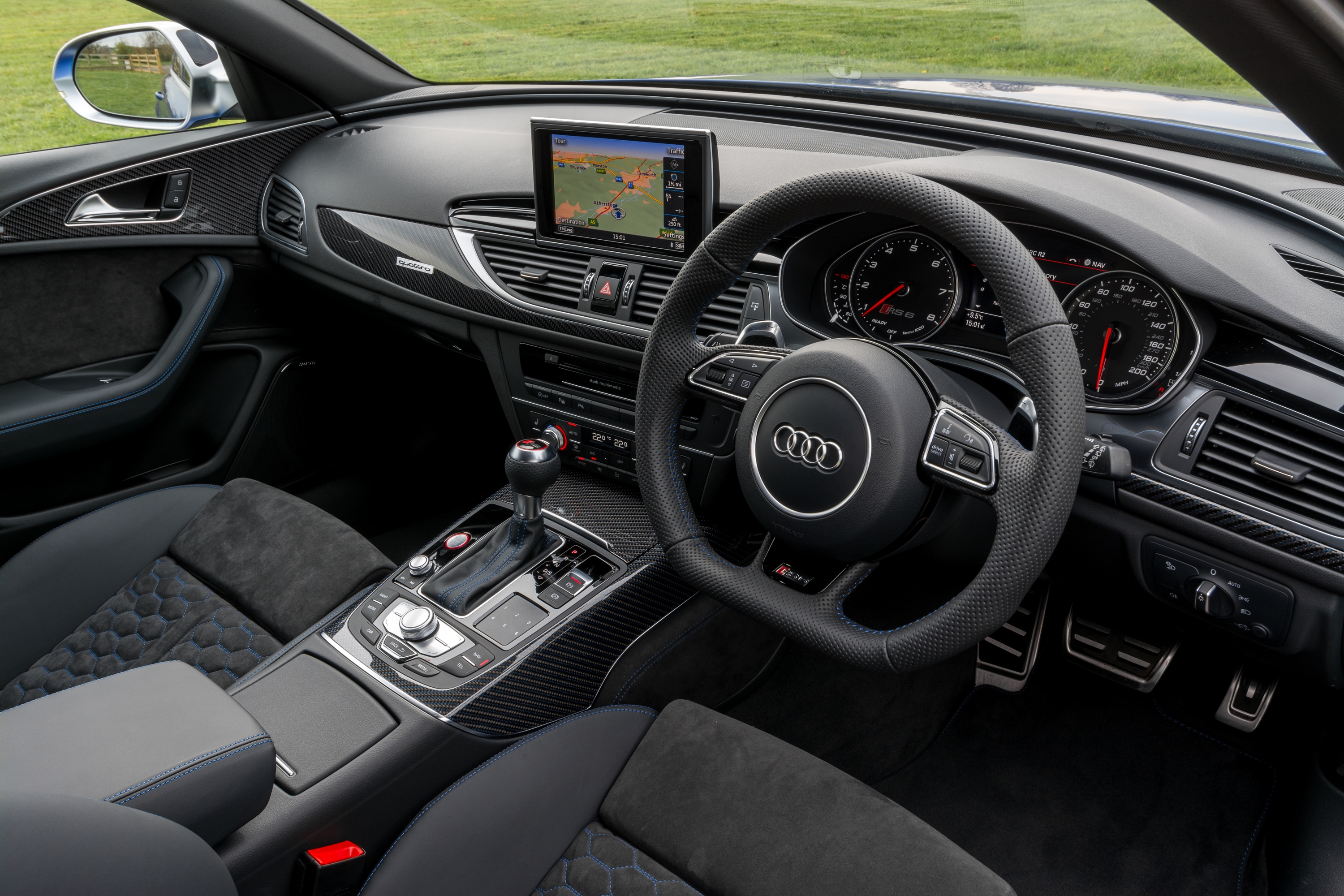 Audi RS6 dashboard