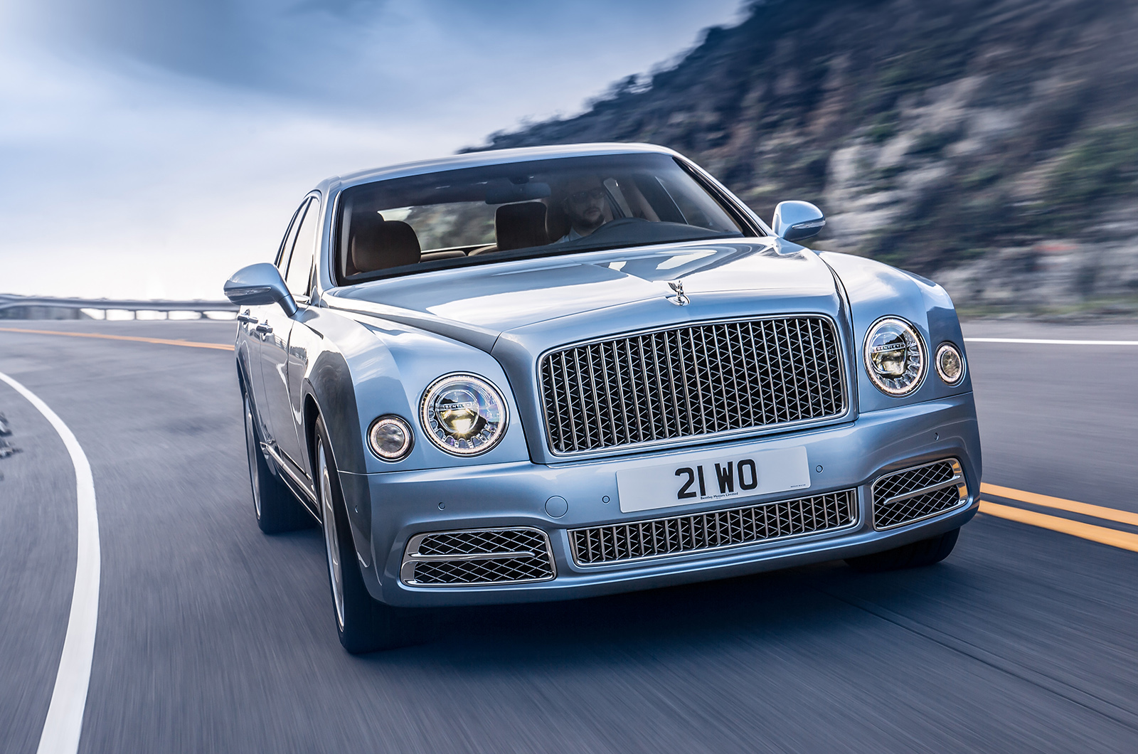 Bentley Mulsanne cornering