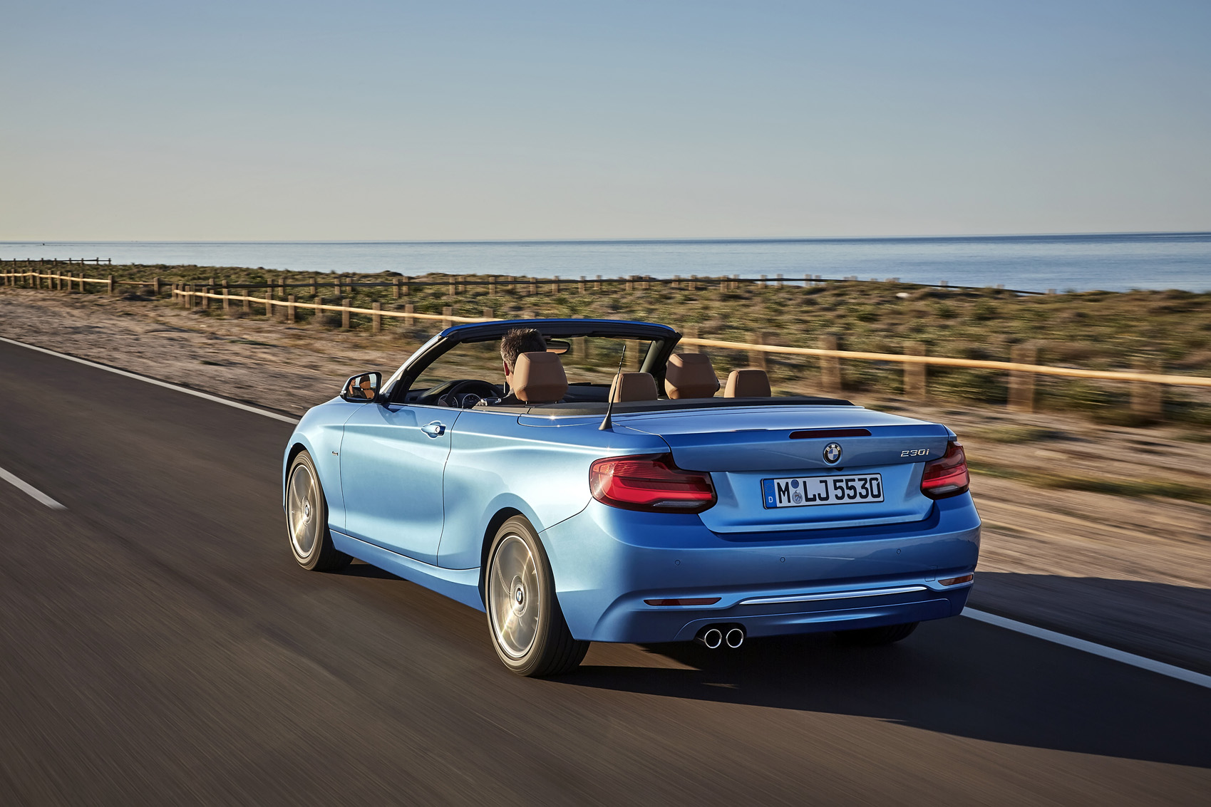 BMW 2 Series Convertible rear quarter