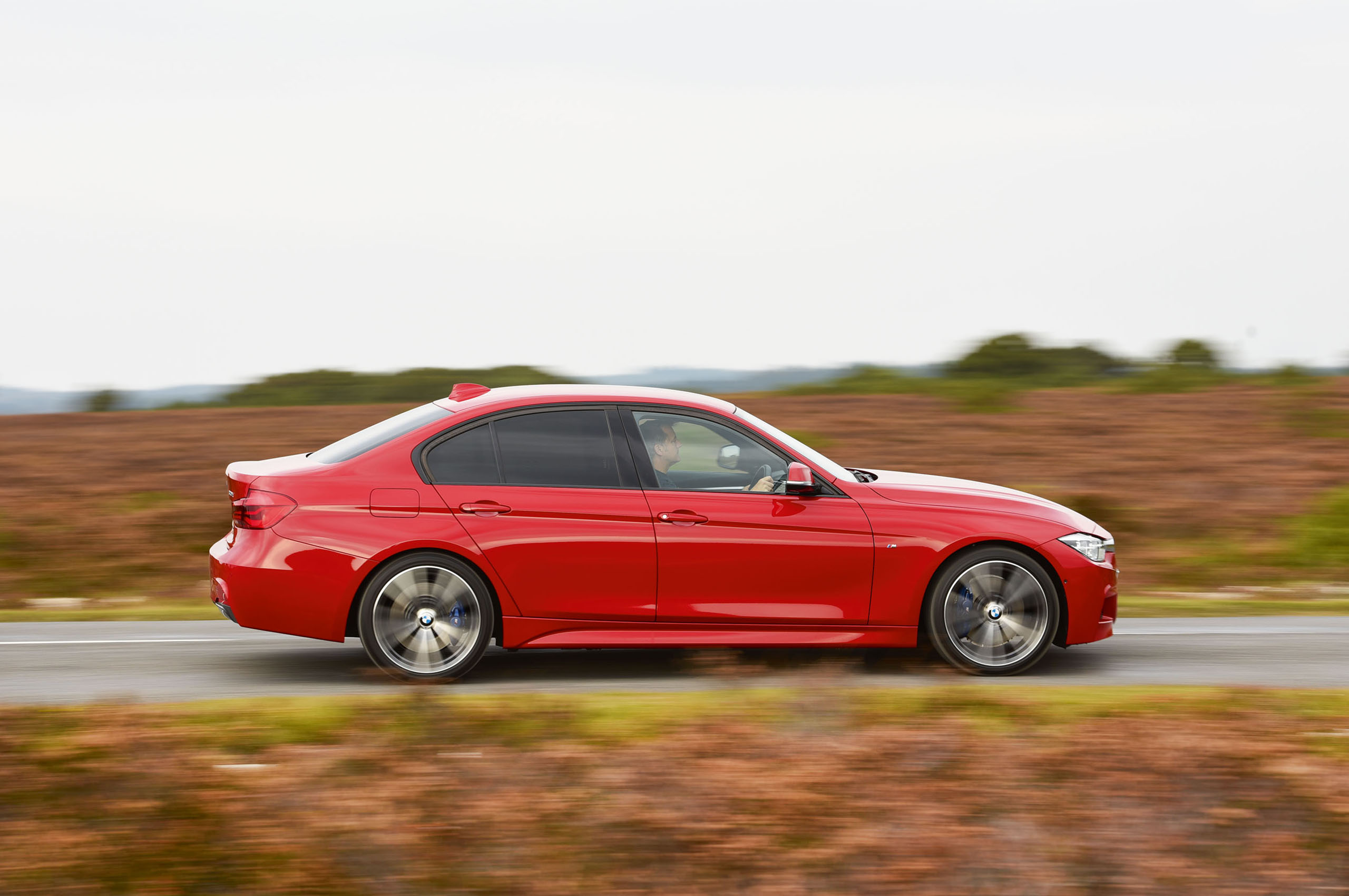 BMW 320d side profile