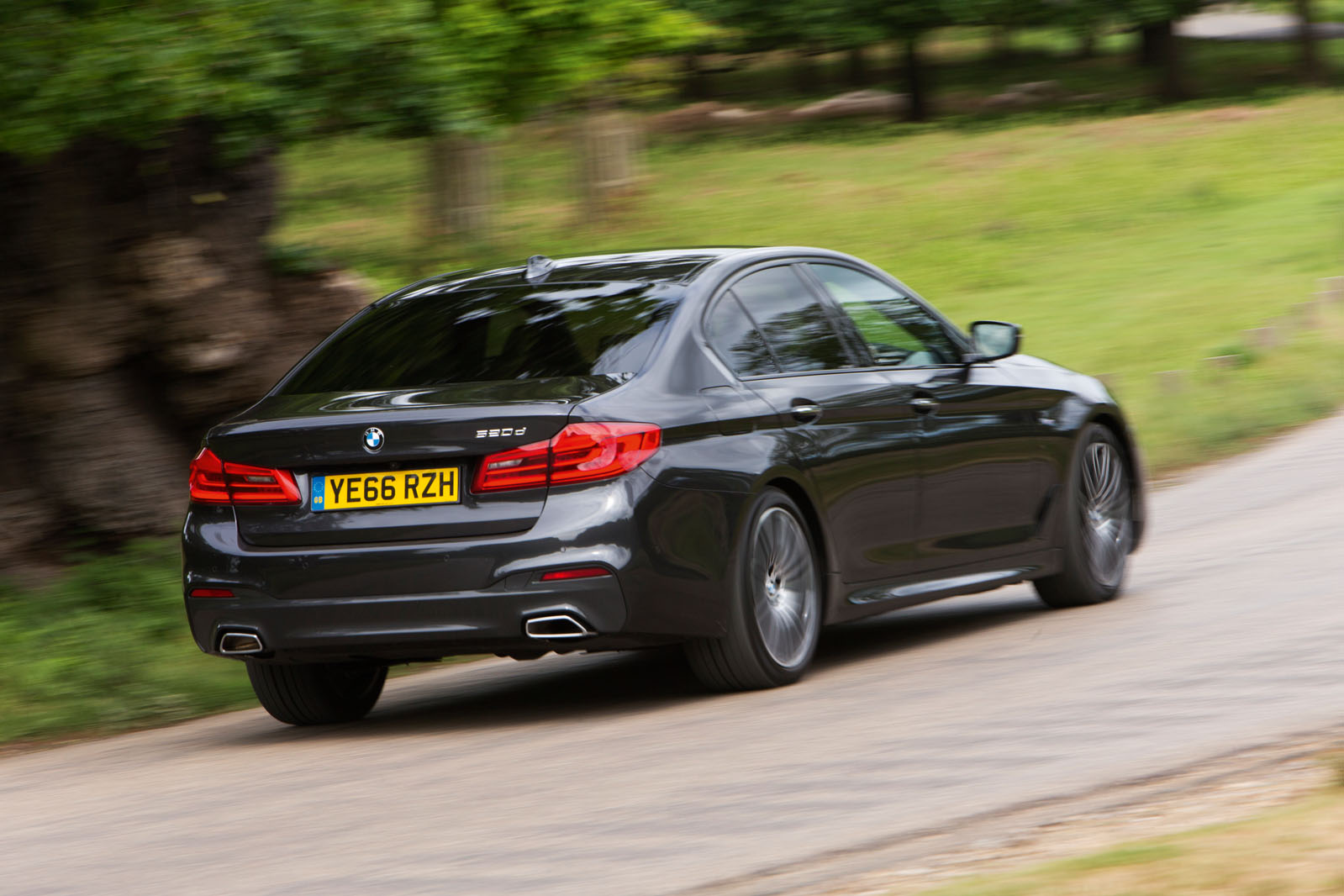 BMW 5 Series rear