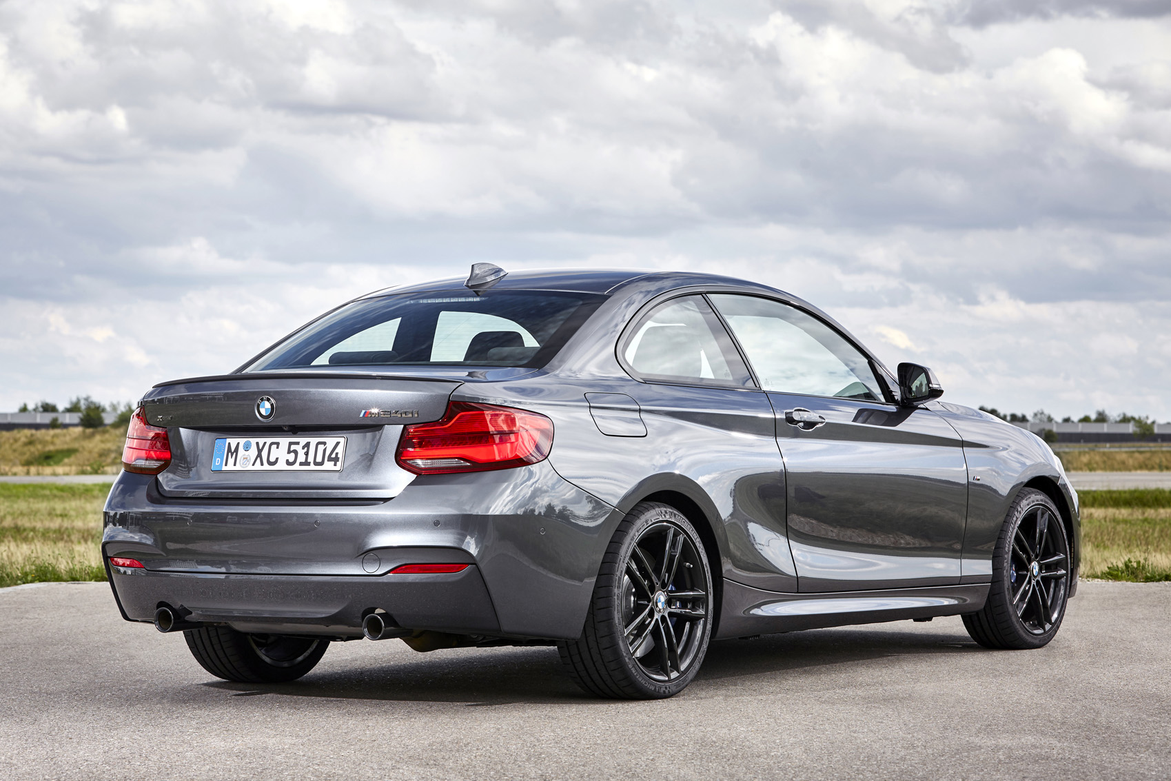 BMW M240i rear quarter