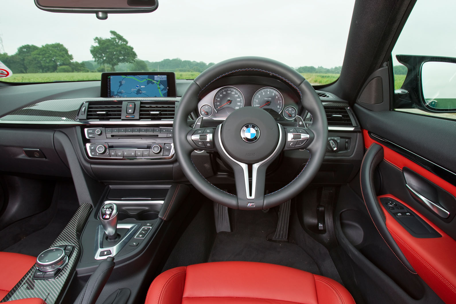 BMW M4 interior