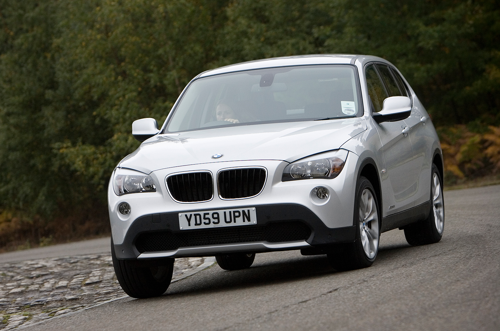 BMW X1 cornering