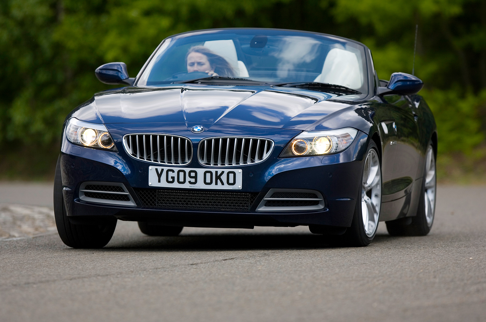 BMW Z4 cornering