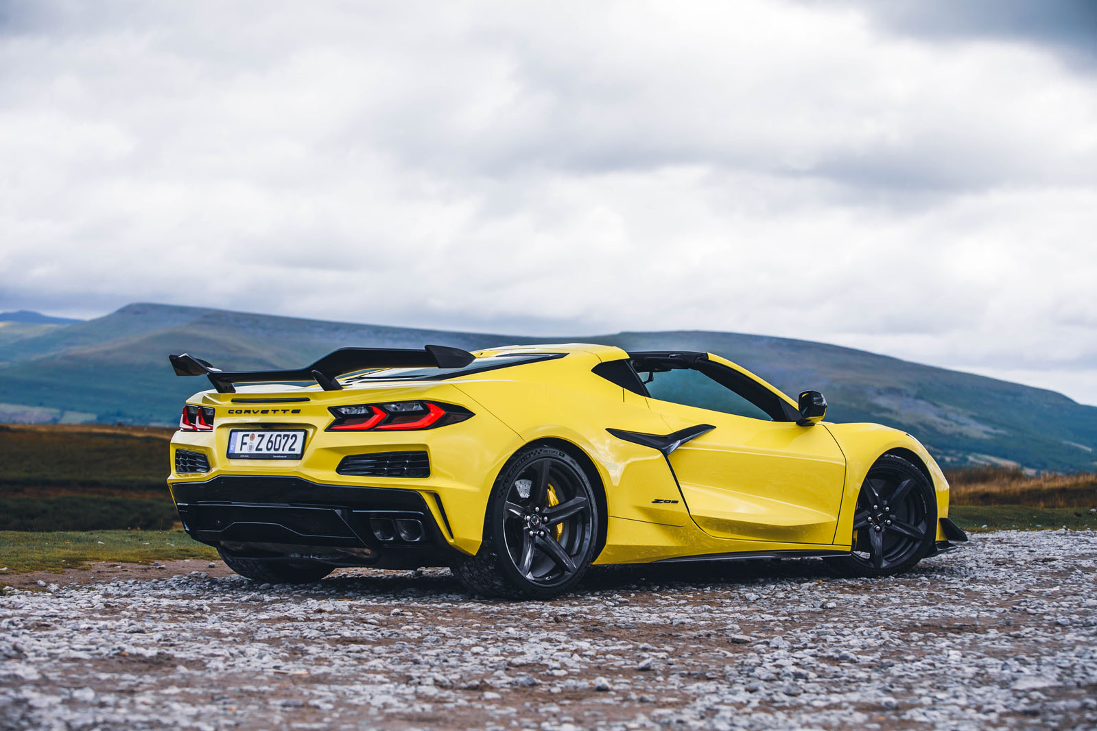 corvette z06 road test 2023 30 static rear