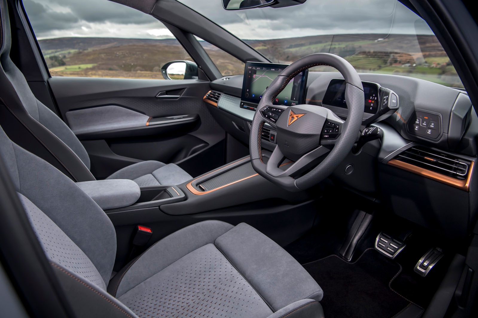 cupra born review 2024 08 interior