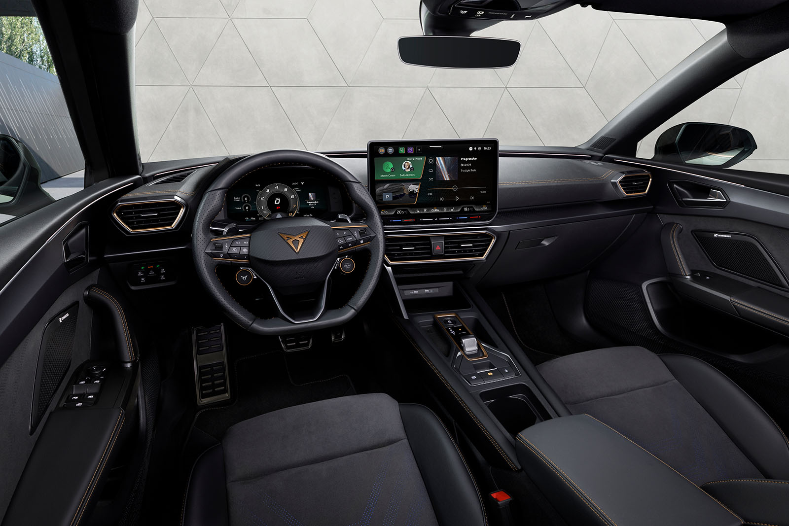 Cupra leon interior dashboard