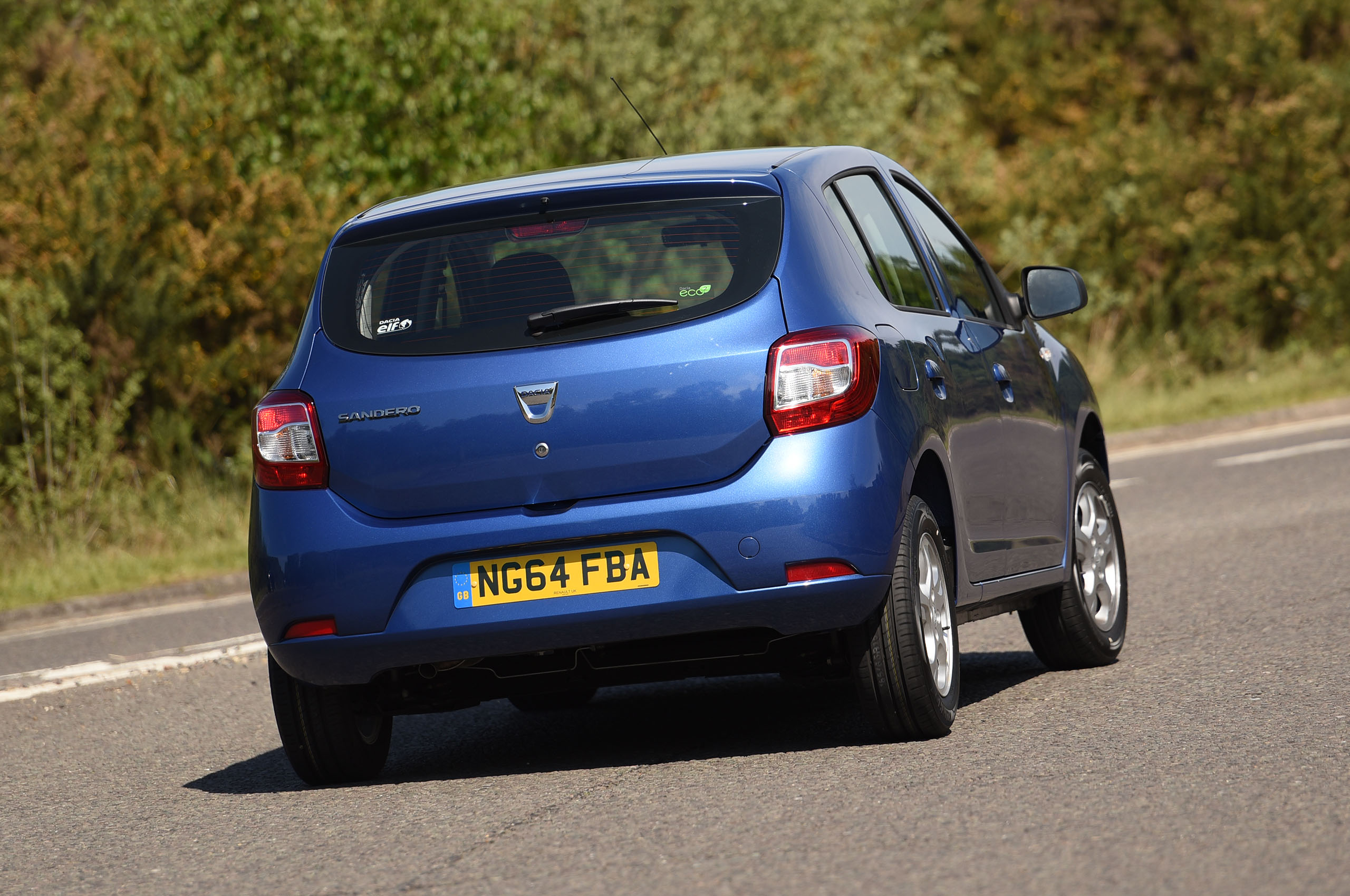 Dacia Sandero rear