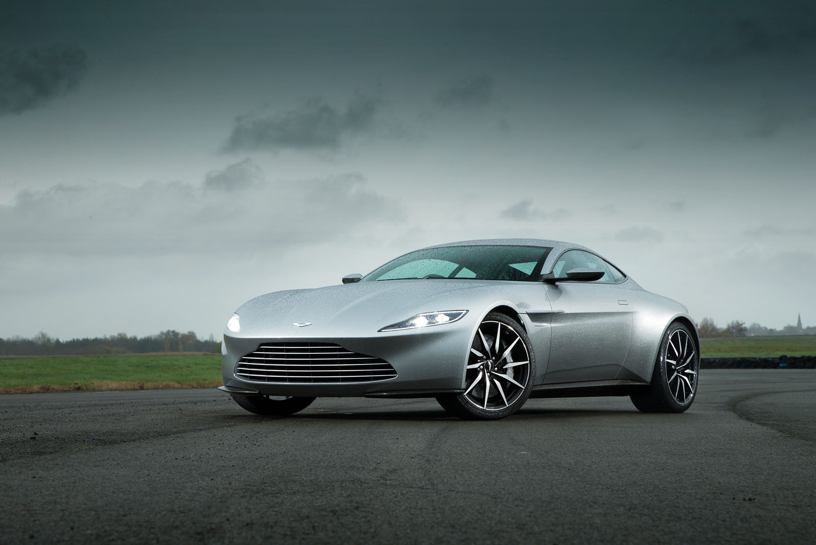 Bond's ideal company car - the Aston Martin DB10