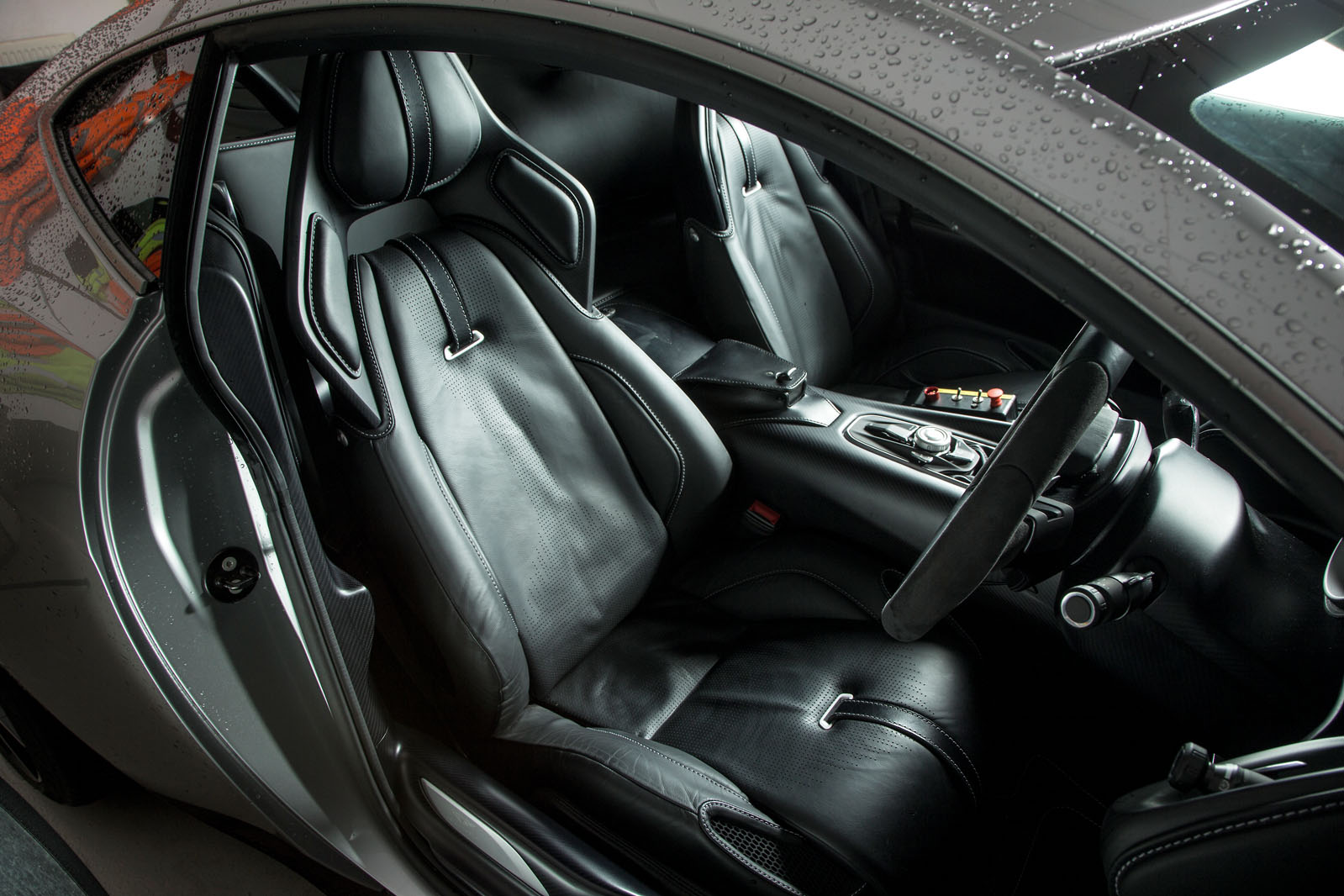 Aston Martin DB10's cockpit