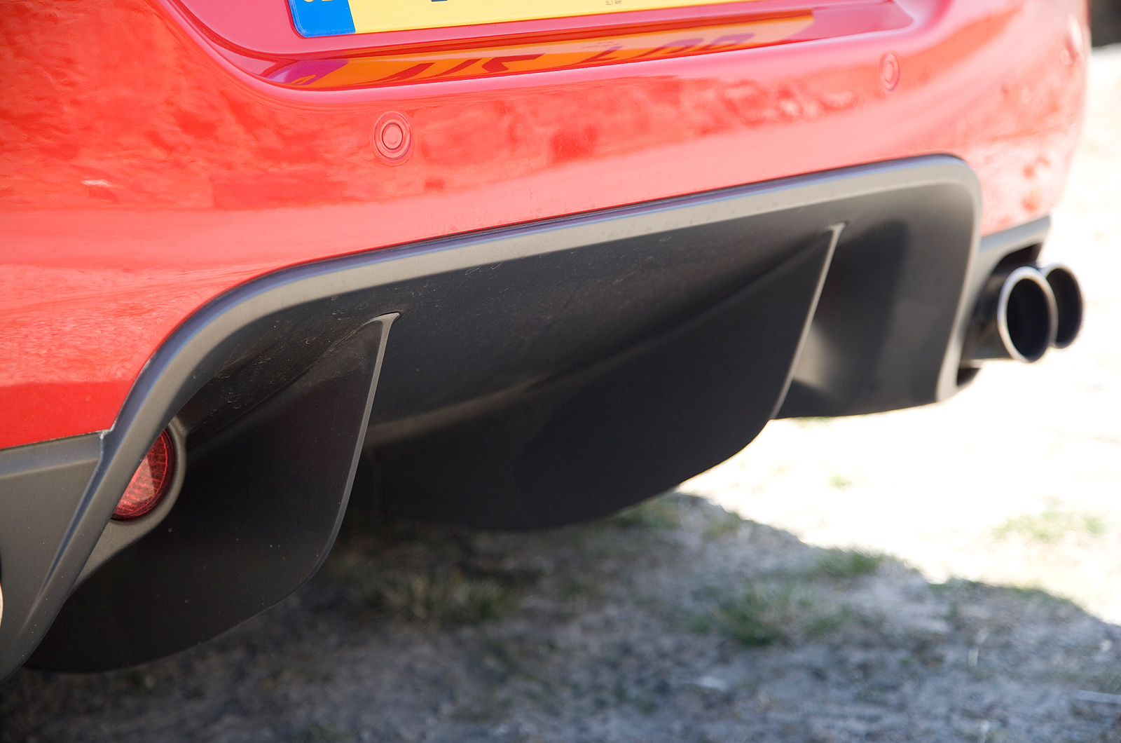 Ferrari 599 rear diffuser