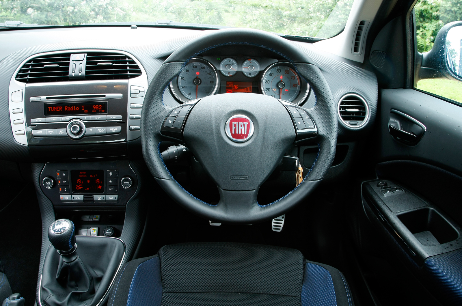 Fiat Bravo dashboard