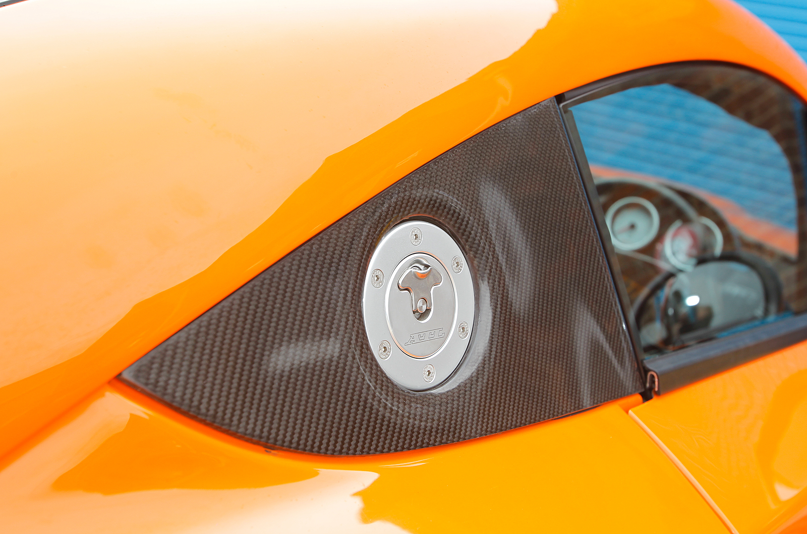 Ginetta G40 fuel cap