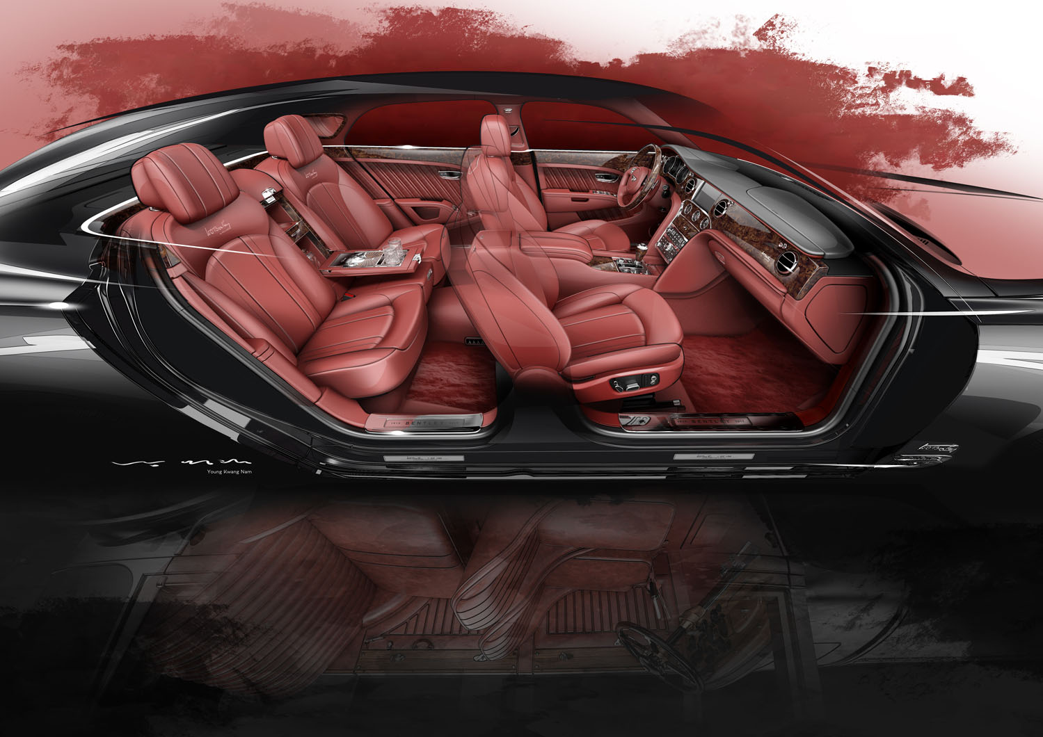 3   mulsanne wo edition interior