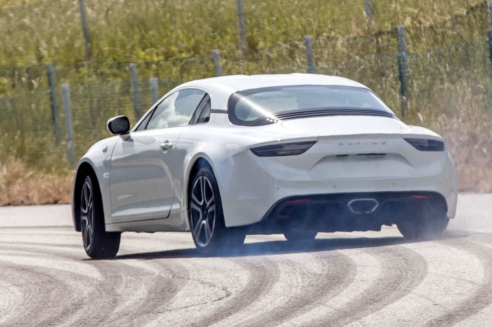 Alpine a110 passenger rides embargo 07h00 uk 5th july 2017 31 0