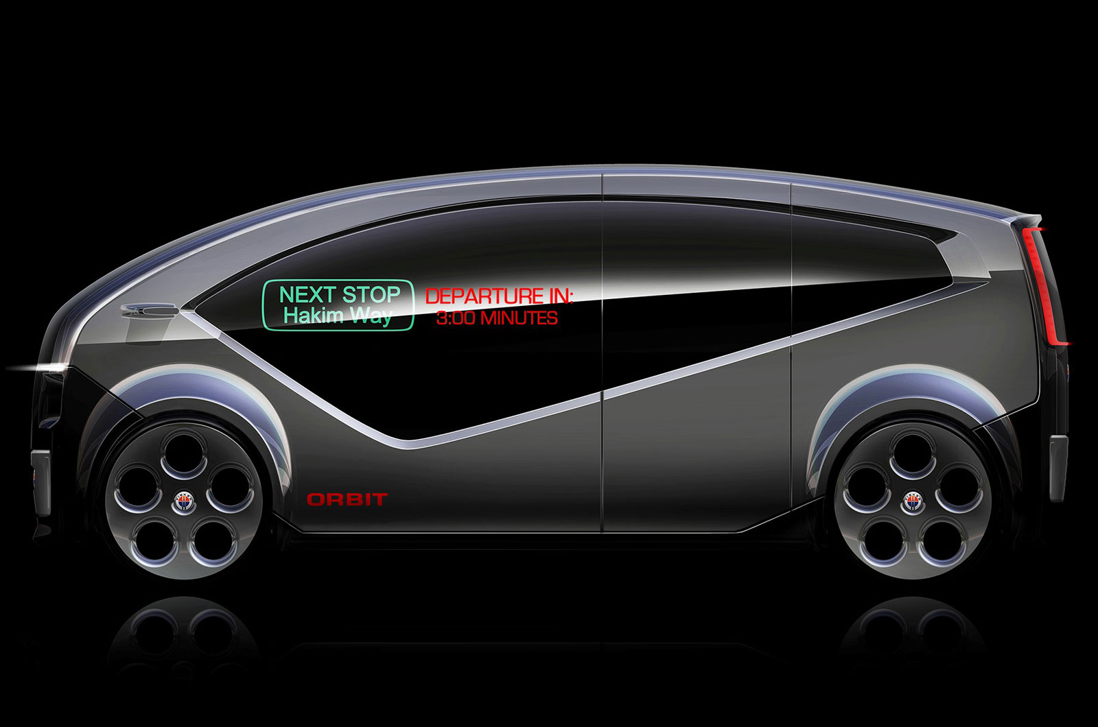 Fisker orbit autonomous shuttle hakim unique group