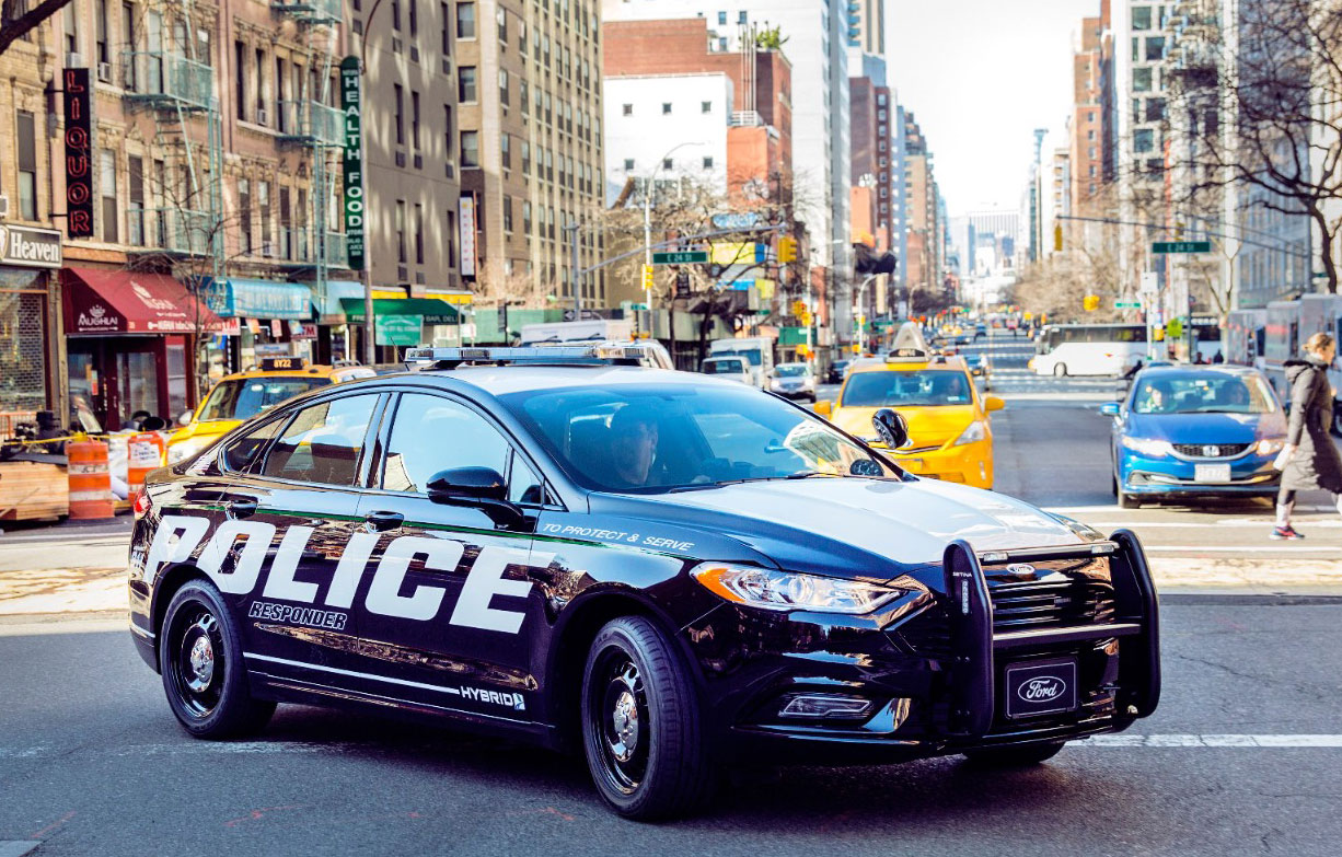 Police responder hybrid sedan 5