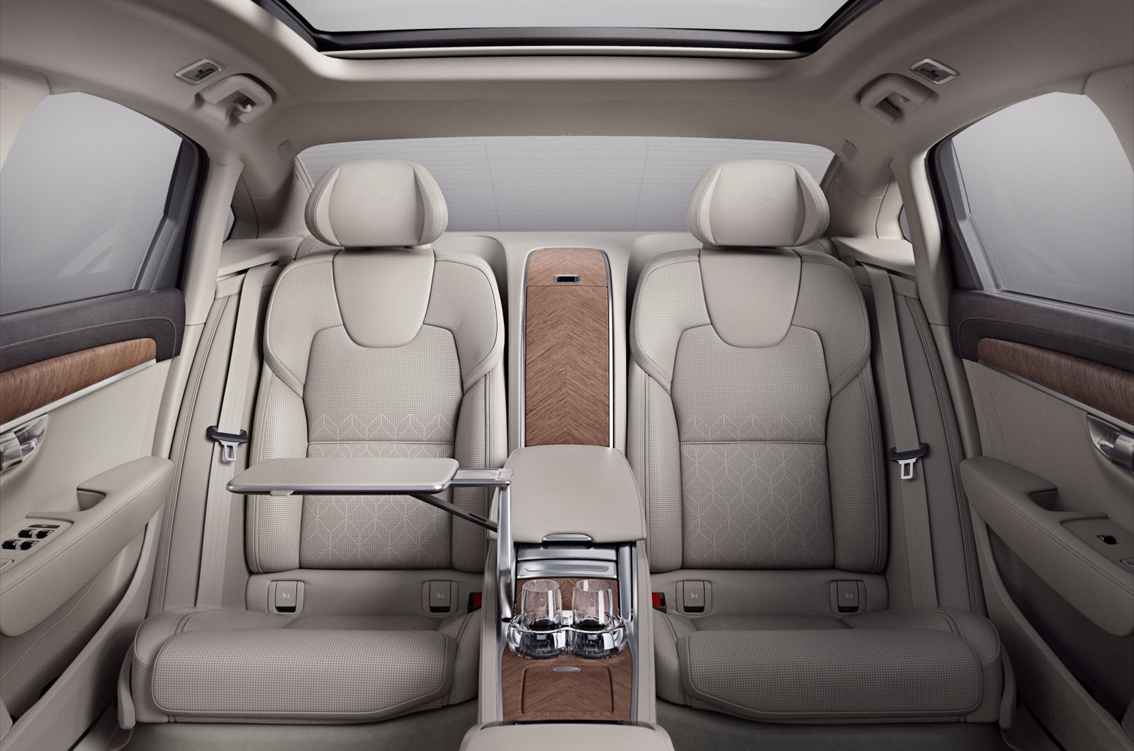 Volvo s90 excellence interior rear