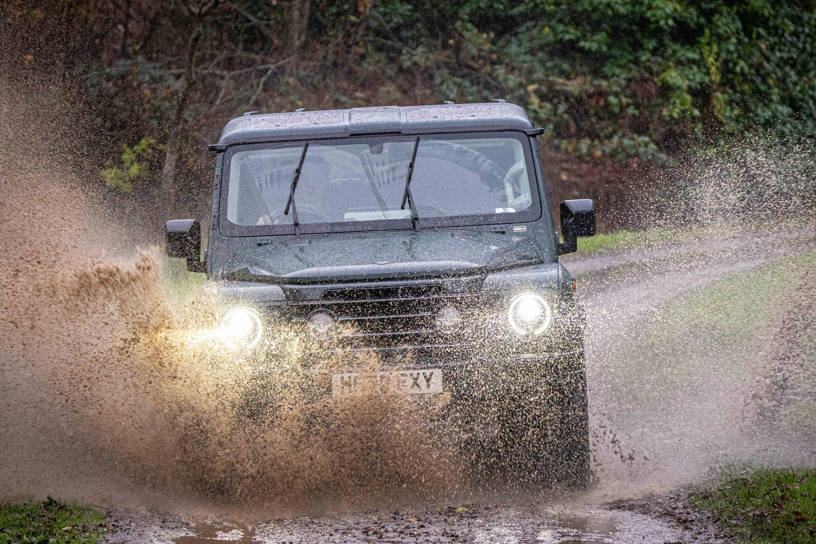 ineos grenadier off road review 2023 01 watersplash