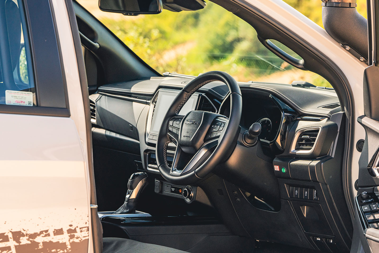 Isuzu D Max Mudmaster interior