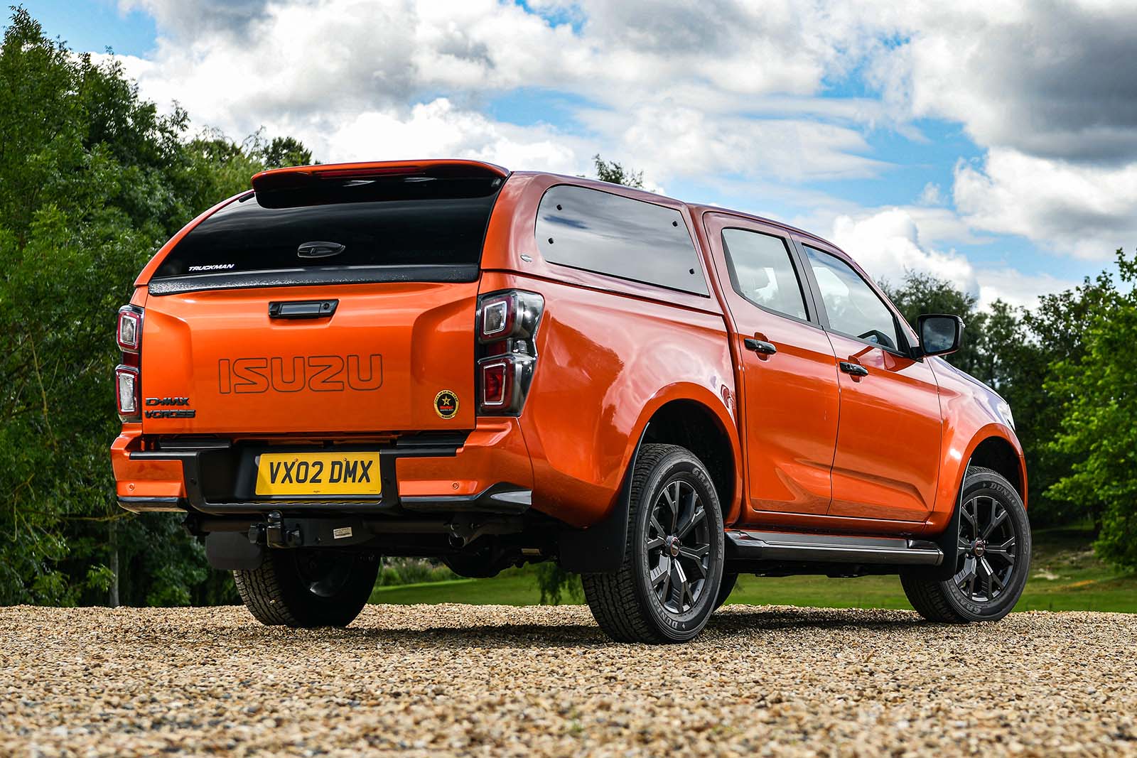 Isuzu D Max V cross rear three quarter