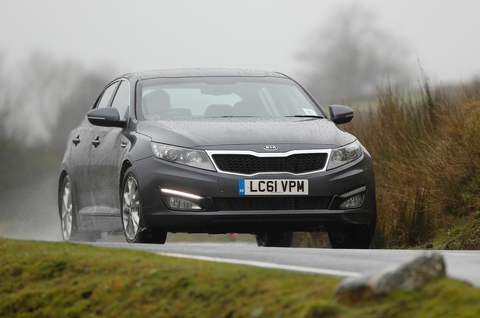 Kia Optima front quarter