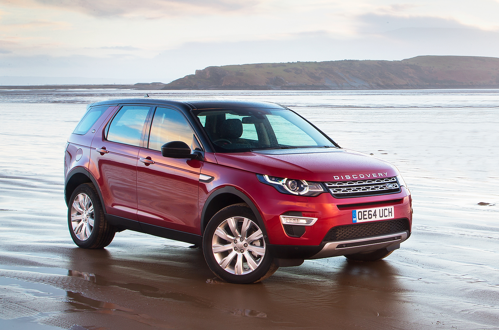 The Land Rover Discovery Sport 