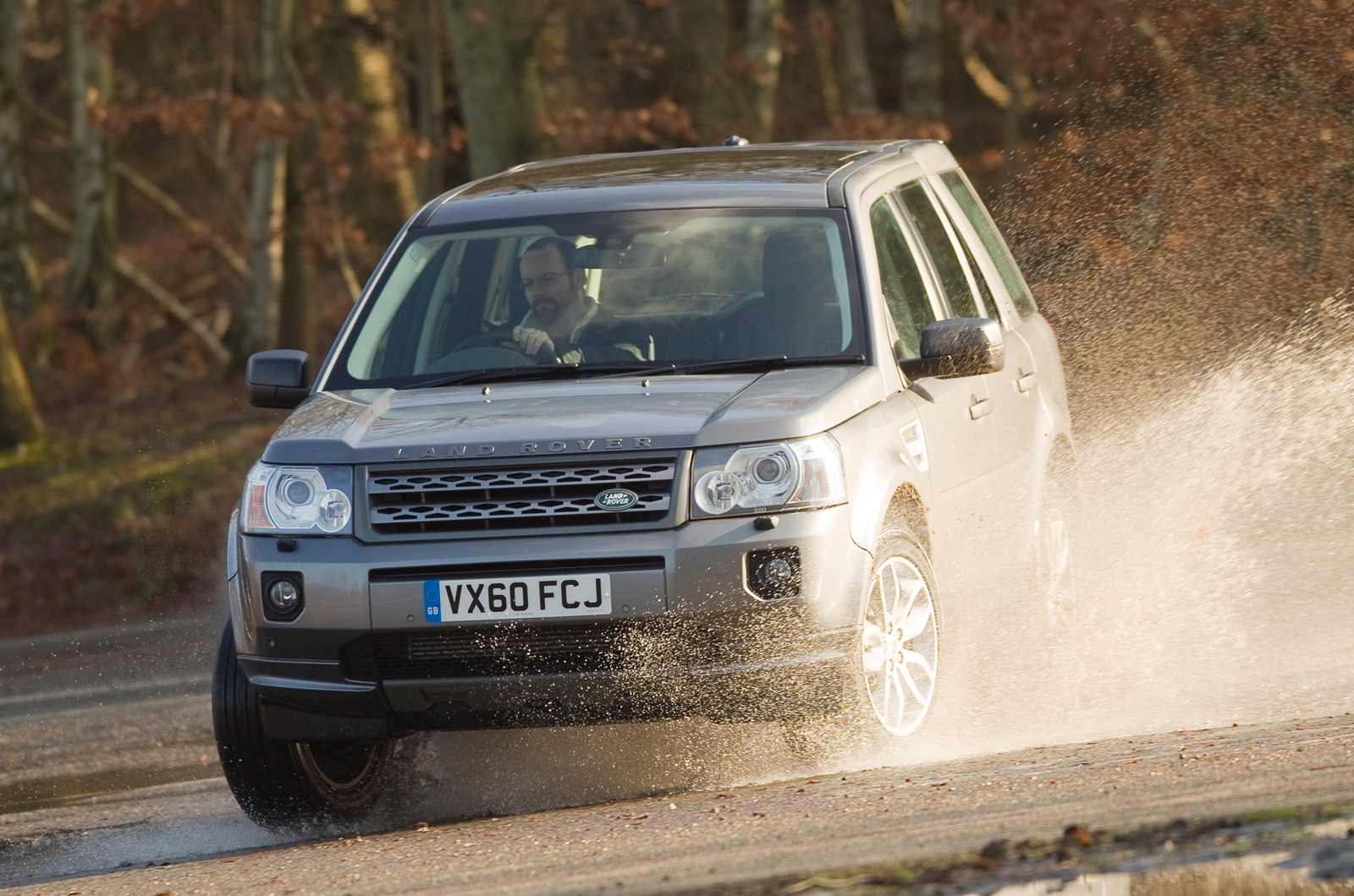 Land Rover Freelander cornering