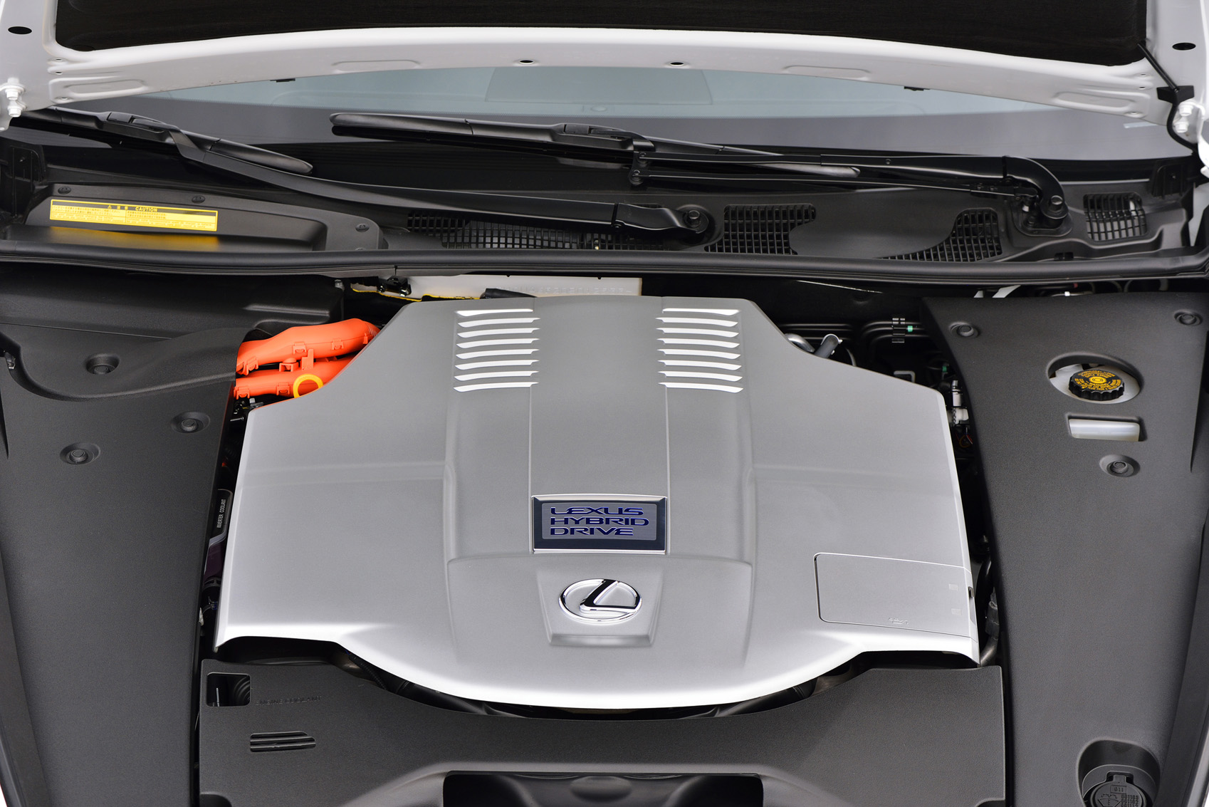 Lexus LS engine bay