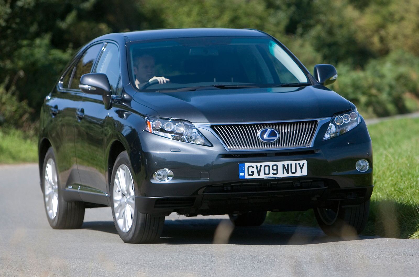 Lexus RX cornering