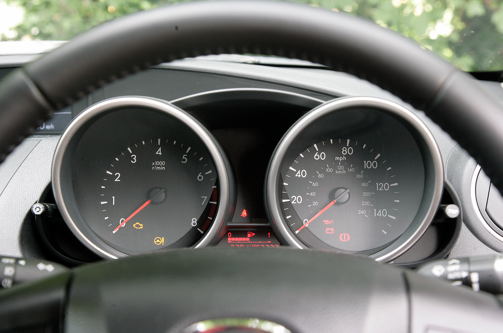 Mazda 3 instrument cluster